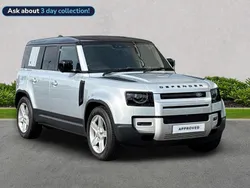 Silver Used 2021 Land Rover Defender SE SUV | £52,899 (Fair price)