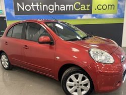 Red Used 2012 Nissan Micra Acenta Hatchback | £3,695 (Good price)