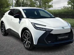 White Used 2024 Toyota C-HR Design SUV | £29,495 (A bit pricey)