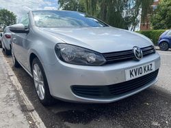 Silver Used 2012 VW Golf Cabriolet SE Cabriolet | £4,250 (Good price)