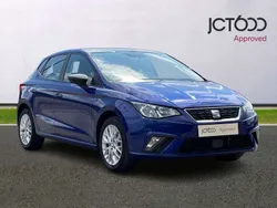 Blue Used 2017 Seat Ibiza SE Hatchback | £9,670 (Fair price)