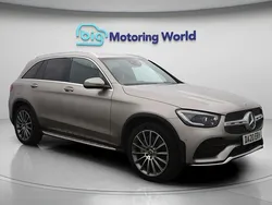 Silver Used 2020 Mercedes GLC300 AMG line SUV | £25,100 (Good price)