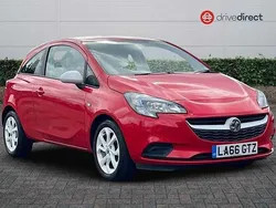 Red Used 2017 Vauxhall Corsa Hatchback | £4,668 (Good price)