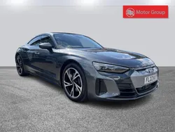 Grey Used 2022 Audi e-tron GT quattro Premium Sedan | £40,372 (Super price)