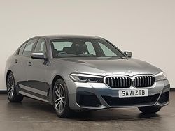 Blue Used 2021 BMW 530e M Sport Sedan | £27,898 (Expensive)