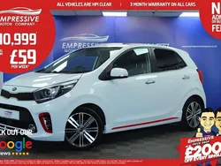 White Used 2020 Kia Picanto GT-Line S Hatchback | £10,999 (Fair price)