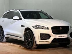 White Used 2019 Jaguar F-Pace Chequered Flag SUV | £22,000 (Fair price)