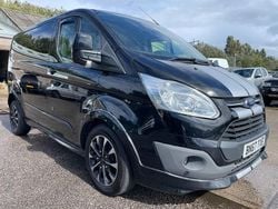 Black Used 2017 Ford Transit Custom Sport Van | £12,750 (Good price)