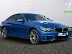 Blue Used 2018 BMW 420 M Sport Coupe | £15,999 (Fair price)