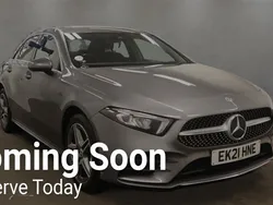 Grey Used 2021 Mercedes A250 AMG line Sedan | £20,868 (Expensive)