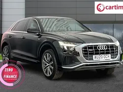Black Used 2020 Audi Q8 S-Line SUV | £31,104 (Good price)