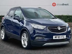 Blue Used 2018 Vauxhall Mokka X Elite SUV | £10,841 (Fair price)