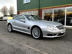 Brilliant silver metallic Used 2003 Mercedes SL55 AMG AMG Cabriolet | £19,995