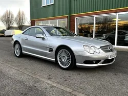 Brilliant silver metallic Used 2003 Mercedes SL55 AMG AMG Cabriolet | £19,995 (A bit pricey)
