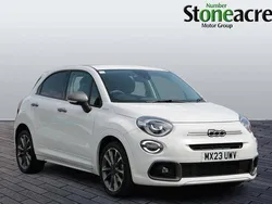 White Used 2023 Fiat 500X Cross SUV | £15,495 (Fair price)