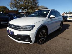White Used 2018 VW Tiguan R-line SUV | £17,695 (Good price)