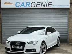 White Used 2012 Audi A5 S-Line Coupe | £7,995 (Fair price)