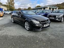 Black Used 2017 Mercedes E350 AMG line Cabriolet | £17,995 (Good price)
