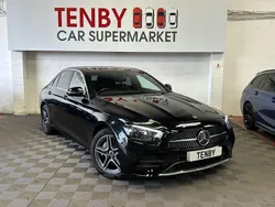Black Used 2021 Mercedes E300 AMG line Sedan | £22,995 (Good price)
