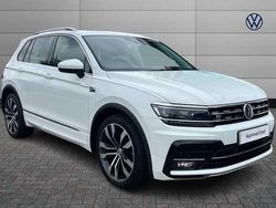 White Used 2019 VW Tiguan R-line SUV | £23,490 (Fair price)