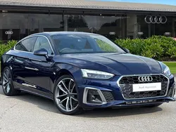 Blue Used 2024 Audi A5 S-Line Coupe | £29,780 (Fair price)