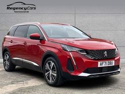 Red Used 2021 Peugeot 5008 Allure Premium MPV | £22,295 (A bit pricey)