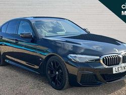 Black Used 2022 BMW 520 M Sport Sedan | £23,263 (Good price)