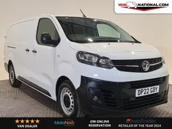White Used 2022 Vauxhall Vivaro Van | £14,390 (Fair price)