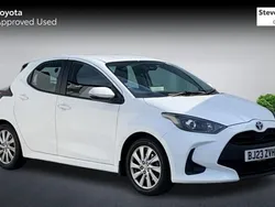 White Used 2023 Toyota Yaris Hybrid Hatchback | £16,393 (Good price)