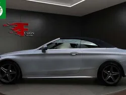 Silver Used 2017 Mercedes C220 AMG line Cabriolet | £15,000 (Fair price)