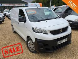 White Used 2021 Peugeot Expert S Van | £8,000 (A bit pricey)