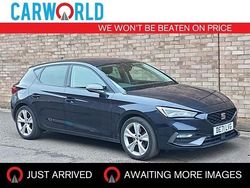 Blue Used 2021 Seat Leon FR Hatchback | £17,640 (Expensive)