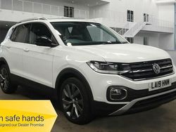 White Used 2019 VW T-Cross Edition SUV | £14,495 (Fair price)