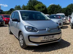 Silver Used 2013 VW up! take up! Hatchback | £4,595 (Fair price)