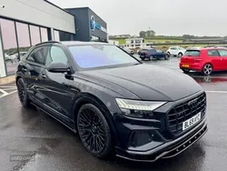 Black Used 2019 Audi Q8 S-Line SUV | £36,450 (Fair price)