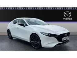 White Used 2025 Mazda 3 Homura-Line Hatchback | £20,316