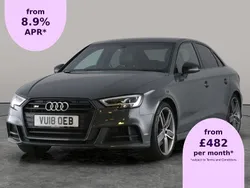Grey Used 2018 Audi A3 Black Edition Sedan | £24,974 (Expensive)