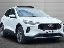 Frozen white Used 2024 Ford Kuga Titanium SUV | £23,750 (Good price)
