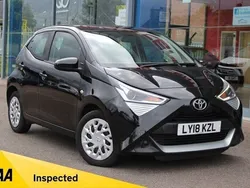 Black Used 2018 Toyota Aygo X-play Hatchback | £7,275 (Fair price)