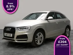 Silver Used 2017 Audi Q3 S-Line SUV | £12,436 (Fair price)