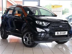 Black Used 2019 Ford Ecosport ST-Line SUV | £11,900 (Fair price)