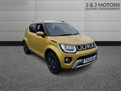 Yellow Used 2021 Suzuki Ignis SZ-T Hatchback | £14,495 (Fair price)