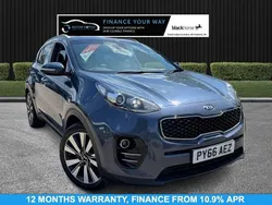 Blue Used 2016 Kia Sportage 3 SUV | £9,195 (Fair price)