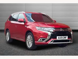 Red Used 2019 Mitsubishi Outlander P-HEV SUV | £12,595 (Fair price)
