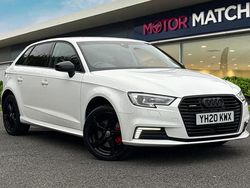 White Used 2020 Audi e-tron Sportback Design SUV | £14,596