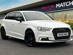 White Used 2020 Audi e-tron Sportback Design SUV | £15,014