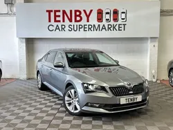 Grey Used 2018 Skoda Superb SE L Executive Hatchback | £12,295 (Good price)