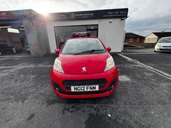 Red Used 2012 Peugeot 107 Active Hatchback | £2,695 (Super price)