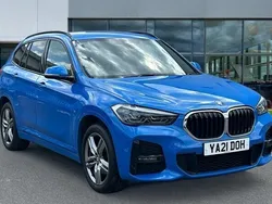 Blue Used 2021 BMW X1 M Sport SUV | £22,851 (Fair price)