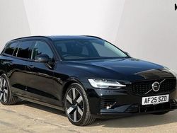 Black Used 2025 Volvo V60 Ultra Estate | £44,813